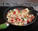 Foto del paso 1 de la receta: Patatas rellenas verduleras