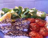 Foto del paso 4 de la receta Atún con semillas de sésamo y amapola