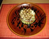 Foto del paso 5 de la receta: Timbal de aguacate con picadillo