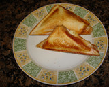 Foto del paso 3 de la receta: Triangulo de jamón Ibérico con queso