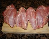 Foto del paso 1 de la receta: Muslos de pavo rustidos con piña (dieta)