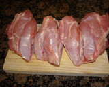Foto del paso 1 de la receta: Muslos de pavo rustidos con piña (dieta)