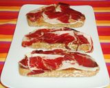 Foto del paso 2 de la receta: Tostada de jamón ibérico