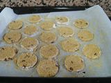 Galletas integrales con pasas sultanas