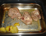 Foto del paso 3 de la receta: Osobucco de pavo con escalibada (dieta)
