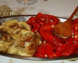 Foto del paso 4 de la receta: Osobucco de pavo con escalibada (dieta)