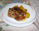 Foto del paso 6 de la receta: Osobucco de pavo con escalibada (dieta)