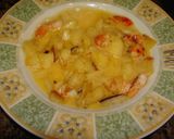 Foto del paso 3 de la receta: Tortilla de manzana ácida y gambitas