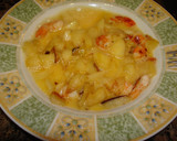 Foto del paso 3 de la receta: Tortilla de manzana ácida y gambitas