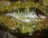 Foto del paso 4 de la receta: Lubina, dorada o besugo al horno
