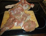 Foto del paso 4 de la receta: Cordero relleno con tortilla y frutos secos