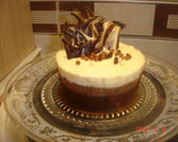 Foto del paso 11 de la receta: Tarta flan de tres chocolates
