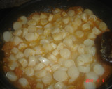 Foto del paso 2 de la receta: Zamburiñas o vieiras en salsa gratinadas al horno