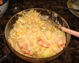 Foto del paso 4 de la receta: Cóctel de piña rellena de marisco y rape
