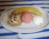 Foto del paso 2 de la receta: Helado con banana y fresas
