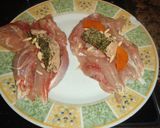 Foto del paso 3 de la receta: Rollitos rellenos de pollo a las finas hierbas