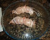 Foto del paso 4 de la receta: Rollitos rellenos de pollo a las finas hierbas