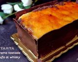 Foto del paso 4 de la receta: Tarta de yema tostada y trufa al whisky