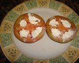 Foto del paso 1 de la receta: Tomates rellenos de rulo de cabra y anchoas