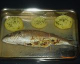 Foto del paso 4 de la receta: Lubina rellena al cava