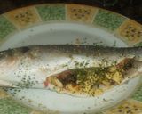 Foto del paso 3 de la receta: Lubina rellena al cava