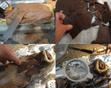 Foto del paso 10 de la receta: Tronco navideño de turrón y trufa