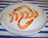 Foto del paso 1 de la receta: Langostinos en salsa de yogurt