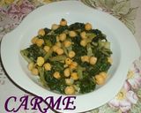 Foto del paso 3 de la receta: Acelgas con garbanzos