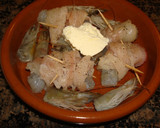 Foto del paso 3 de la receta: Lenguado con langostinos y salsa de cava
