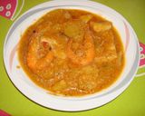 Foto del paso 6 de la receta: Bacalao con patatas y langostinos