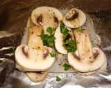 Foto del paso 4 de la receta: Bacalao y champiñones en papillotte