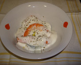 Foto del paso 3 de la receta: Ensalada de pepinos, langostinos y yogurt (dieta)