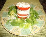 Foto del paso 2 de la receta: Tricolor de queso y tomate