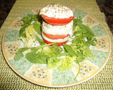 Foto del paso 2 de la receta: Tricolor de queso y tomate
