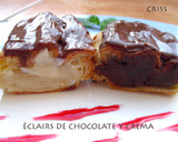Foto del paso 13 de la receta: Éclairs de chocolate y crema