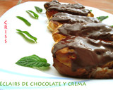 Foto del paso 15 de la receta: Éclairs de chocolate y crema