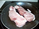 Cinta de lomo en salsa de cebolla y manzana