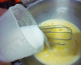 Foto del paso 3 de la receta: Flan relleno de panqueques de dulce de leche