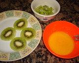 Foto del paso 1 de la receta: Tortilla de kiwis