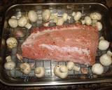 Foto del paso 2 de la receta Lomo de cerdo asado a la pimienta verde y cava
