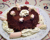 Foto del paso 4 de la receta: Tarta de turrón de chocolate