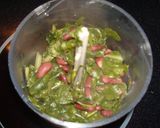 Foto del paso 2 de la receta: Crema de acelgas con legumbres y jamón