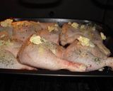 Foto del paso 1 de la receta: Pollo al horno con naranjas y cerveza