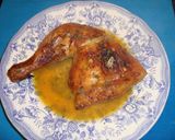 Foto del paso 3 de la receta: Pollo al horno con naranjas y cerveza