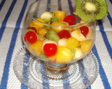Foto del paso 7 de la receta: Macedonia con crema y miel