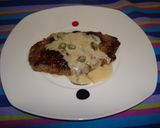 Foto del paso 4 de la receta: Entrecot de ternera asado con salsa de alcaparras