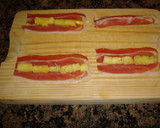 Foto del paso 2 de la receta: Canelones de jamón y piña