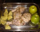 Foto del paso 3 de la receta: Pollo asado con manzanas