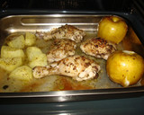 Foto del paso 4 de la receta: Pollo asado con manzanas