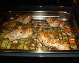 Foto del paso 4 de la receta: Conejo asado con langostinos